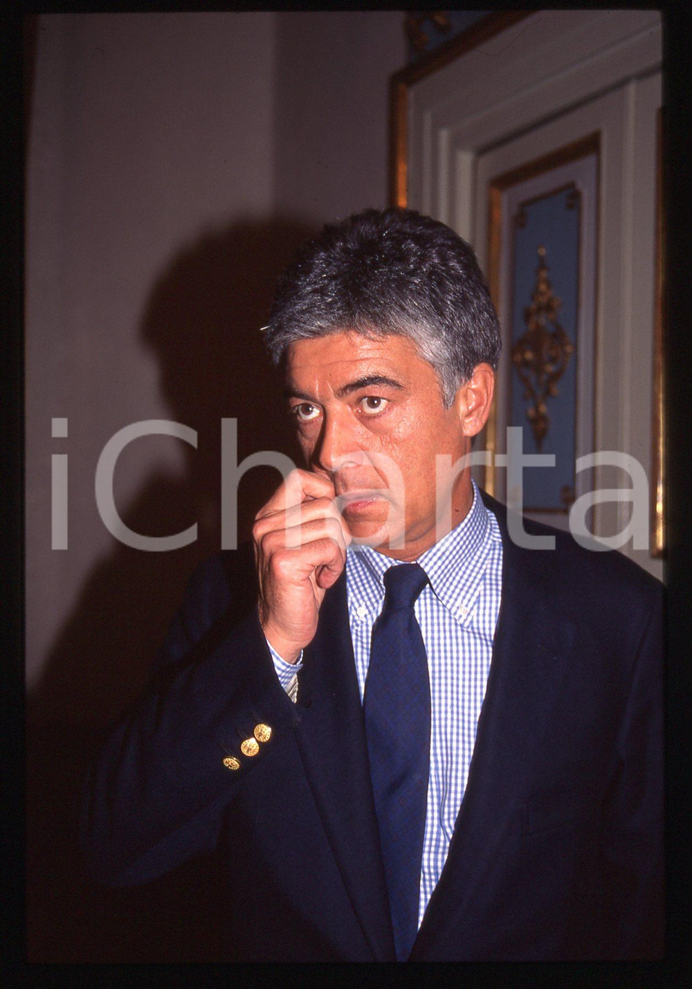 35mm vintage slide* 2000 ca MILANO Claudio MARTELLI Palazzo Serbelloni (18)