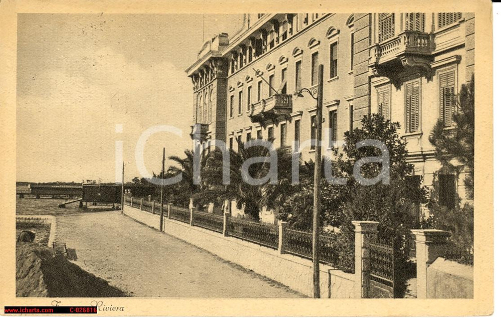 Cartolina originale da collezione 1932 Zara Zadar Croazia - Adriatico *Veduta lungomare 1