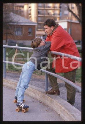 35mm vintage slide* 1988 ca ITALY "UN BAMBINO" Actor Matteo BELLINA Oscar (20)