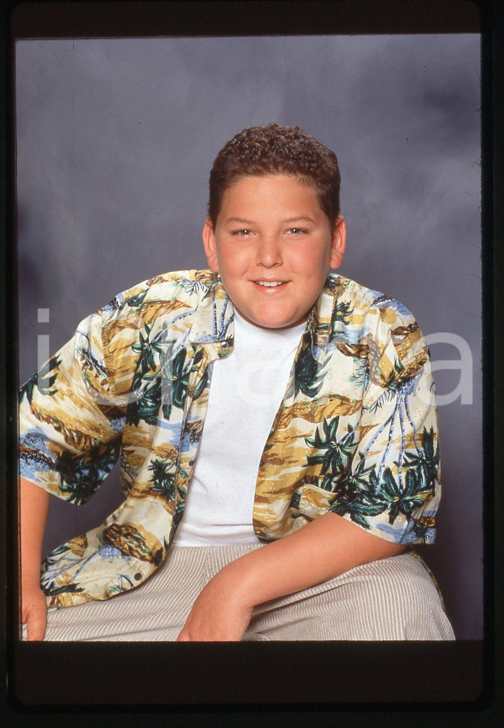 35mm vintage slide* 1990ca BEAUTIFUL Kyle SABIHY Ritratto dell'attore