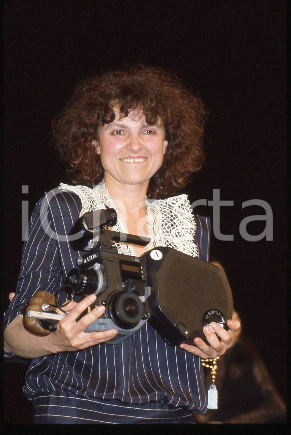 35mm vintage slide* 1987 FESTIVAL CANNES - Nana DJORDJADZE (3)