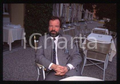 35mm vintage slide* 1995 ca ITALY Economist of Deutsche Bank Norbert WALTER (8)