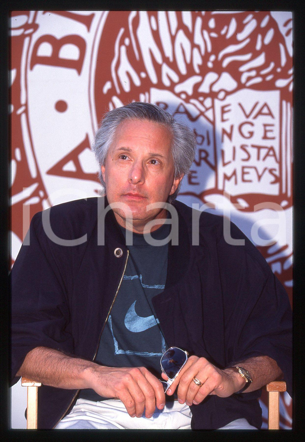 35mm vintage slide* 1995 FESTIVAL VENEZIA William FRIEDKIN Ritratto regista (2)
