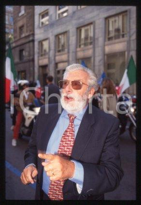 Antonio PARLATO - AN-MSI ITALY Politician & lawyer 1994 ca* 35mm vintage slide 6