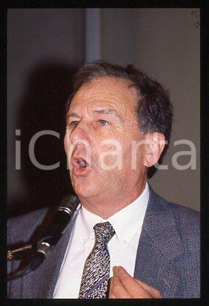35mm vintage slide* 1993 ca MILAN Amnon RUBINSTEIN Israel politician (8)