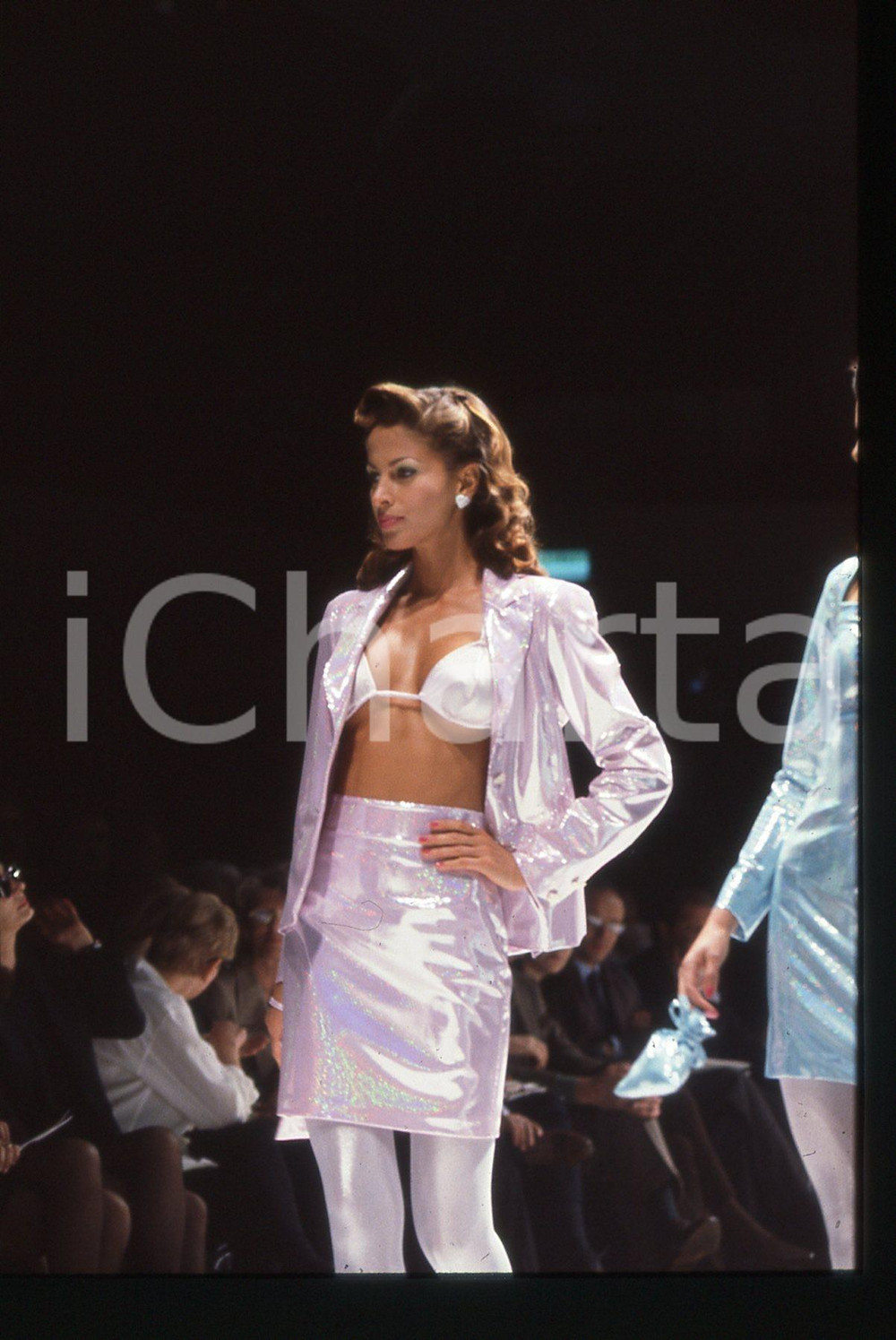 35mm vintage slide* 1995 MODA Chiara BONI Sfilata autunno-inverno '95-'96 (22)