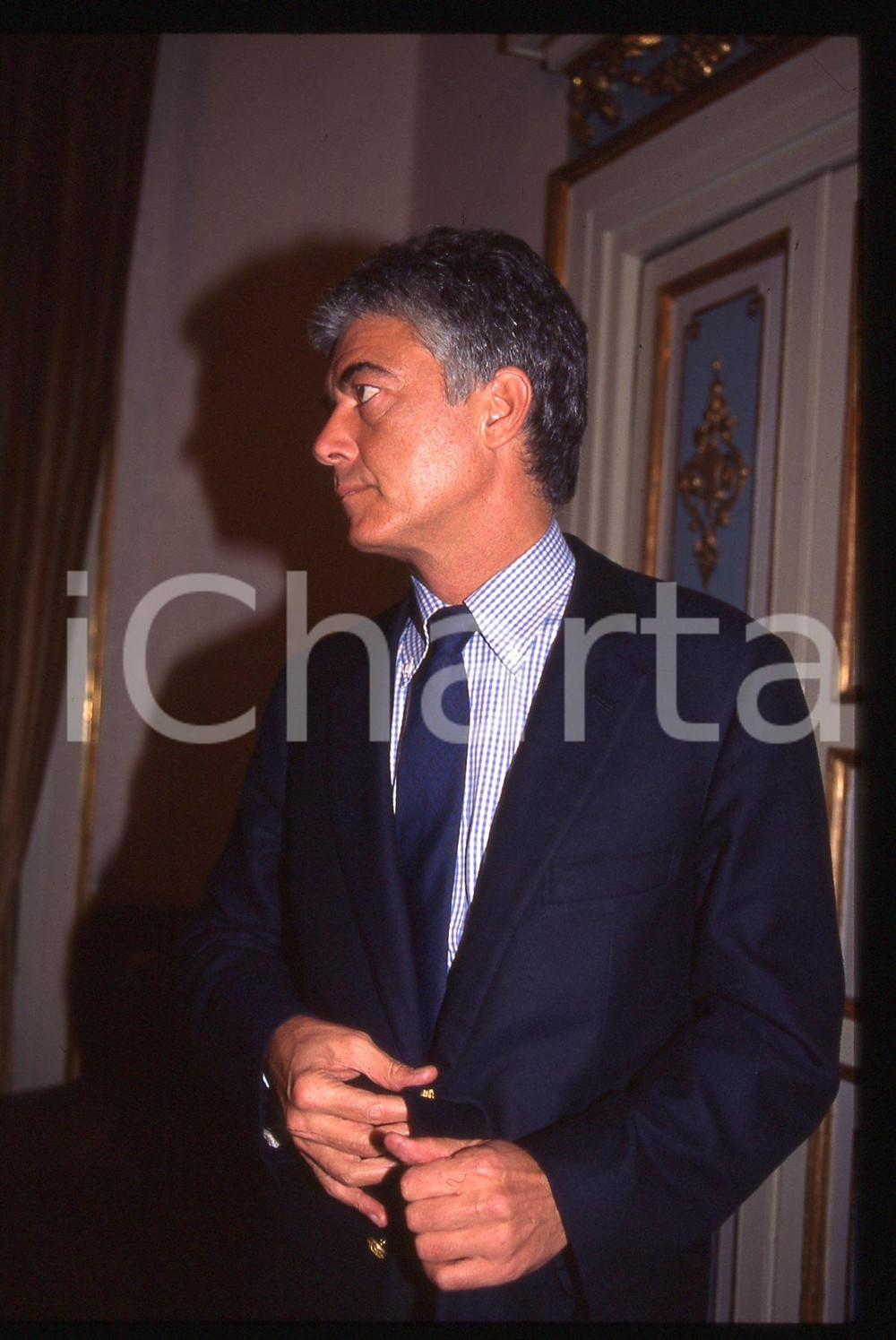 35mm vintage slide* 2000 ca MILANO Claudio MARTELLI Palazzo Serbelloni (23)