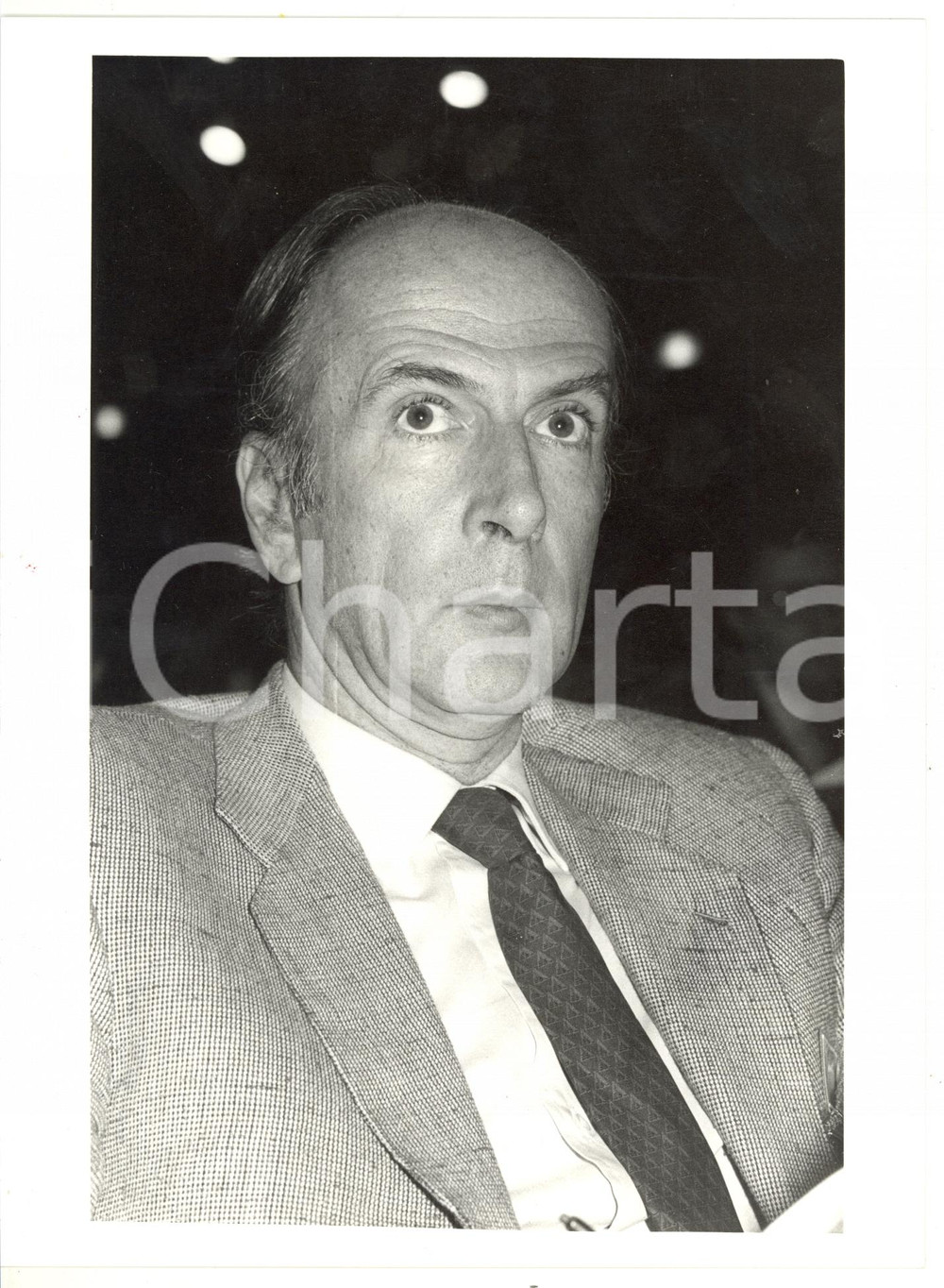 1990 ca Ritratto di Enrico FILIPPI presidente casa editrice IL MULINO *Foto