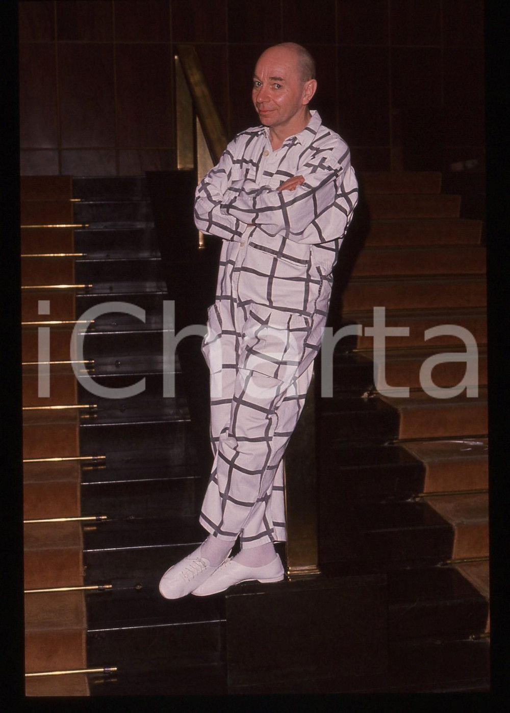 35mm vintage slide* 1990 ca TEATRO Lindsay KEMP - Ritratto dell'attore (19)