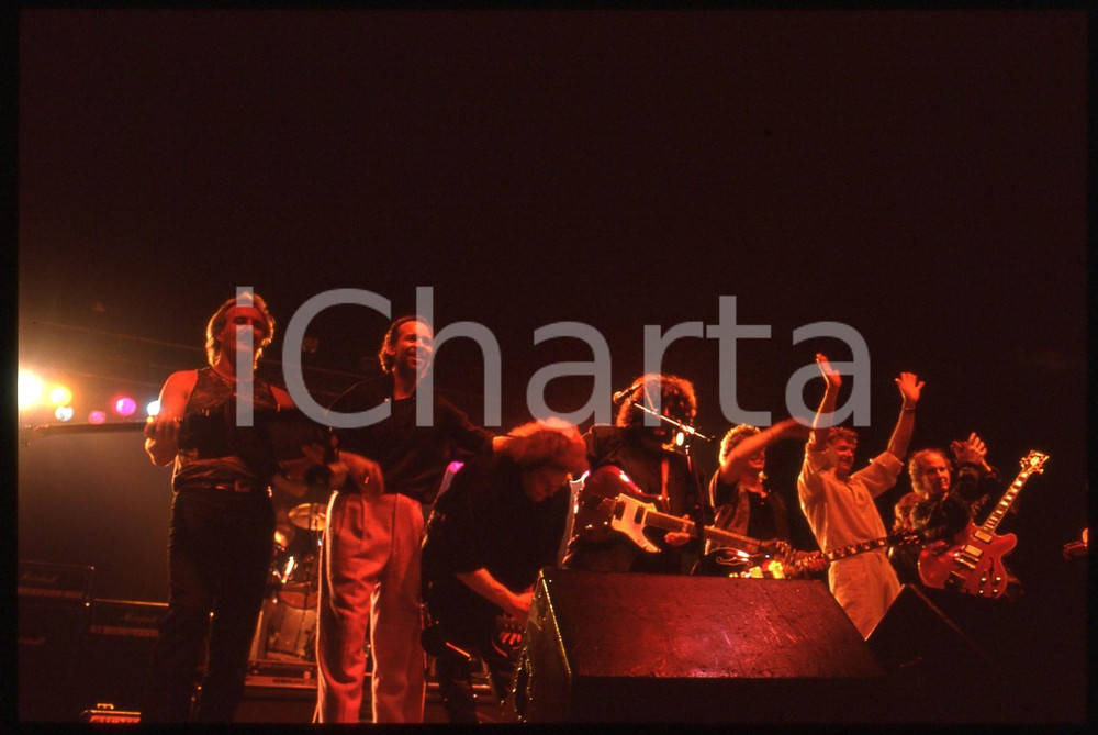 35mm vintage slide* 1988 MUSICA Robby KRIEGER "Night Of The Guitar Tour" (3)
