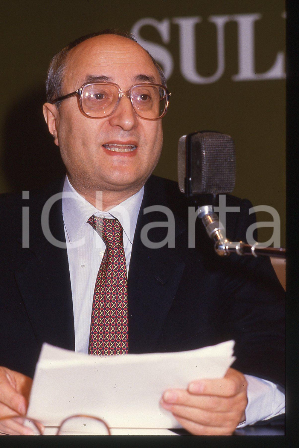 35mm vintage slide* 1988 Enrico DE MITA Conferenza Politica Fiscale (9)