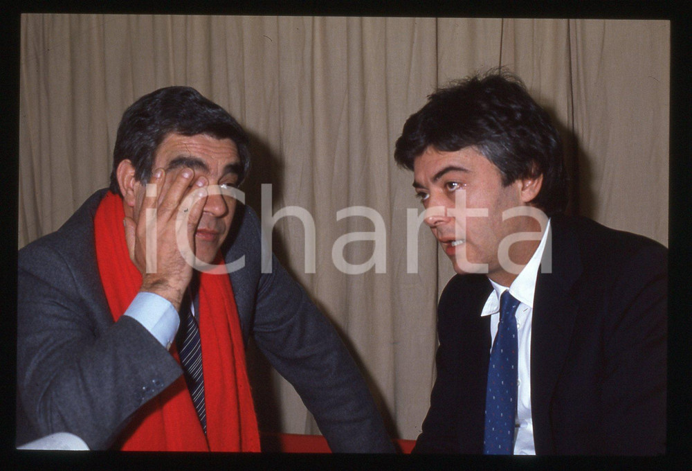 Fotografia d epoca originale 35mm vintage slide 1989 ca Claudio MARTELLI 6 1