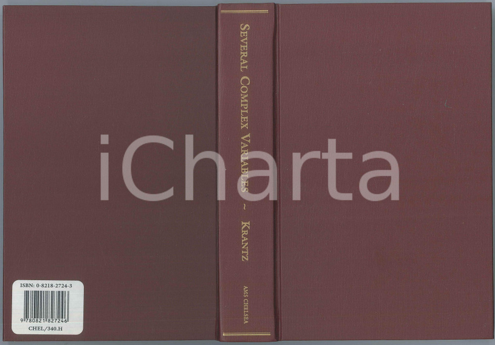 2000 Steven G.KRANTZ Function Theory of Several Complex Variables Second Edition