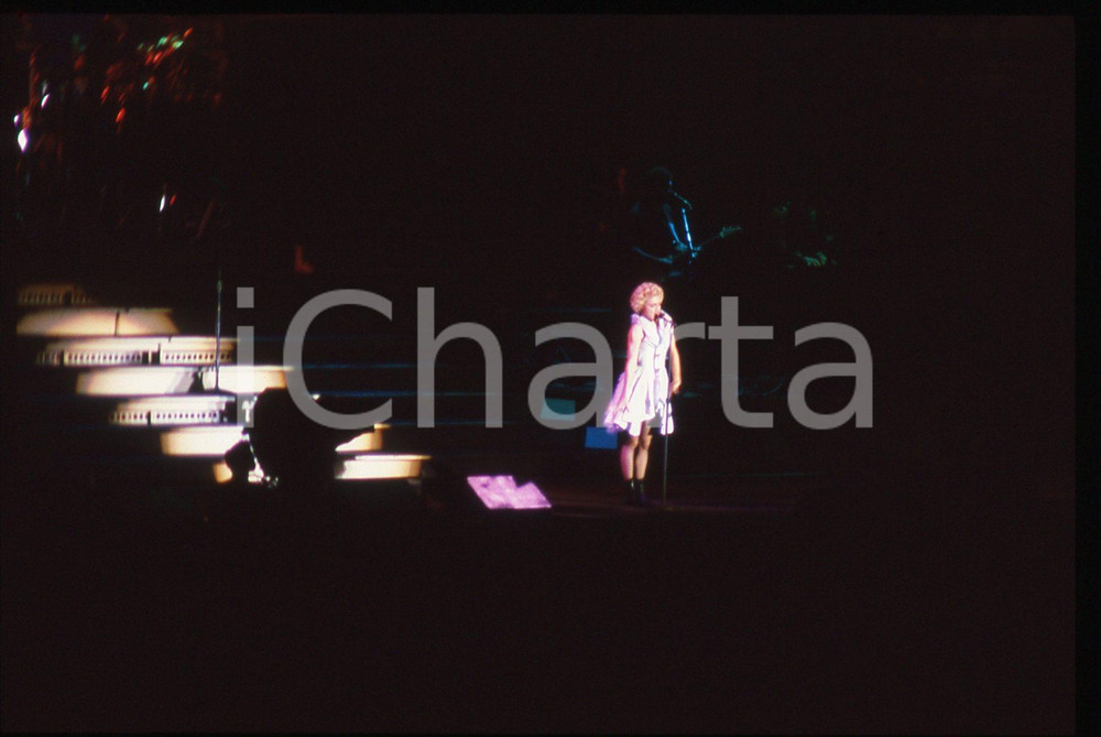 35mm vintage slide* 1990 ca MUSICA MADONNA Louise Veronica CICCONE - Concerto 5