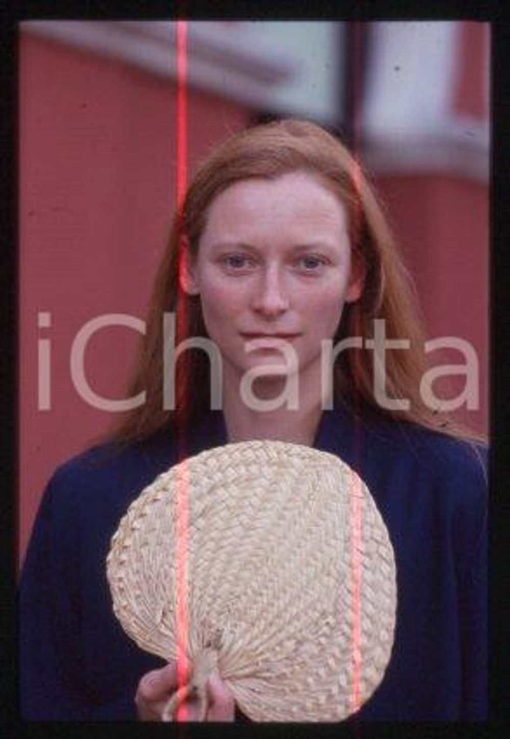 35mm vintage slide* 1992 VENICE Film Festival British actress Tilda SWINTON (1)