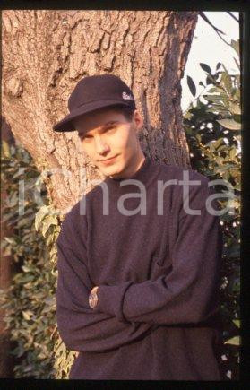 35mm vintage slide* 1992 ca ITALY TV VERNICE FRESCA Portrait of Derek SIMONS (1)