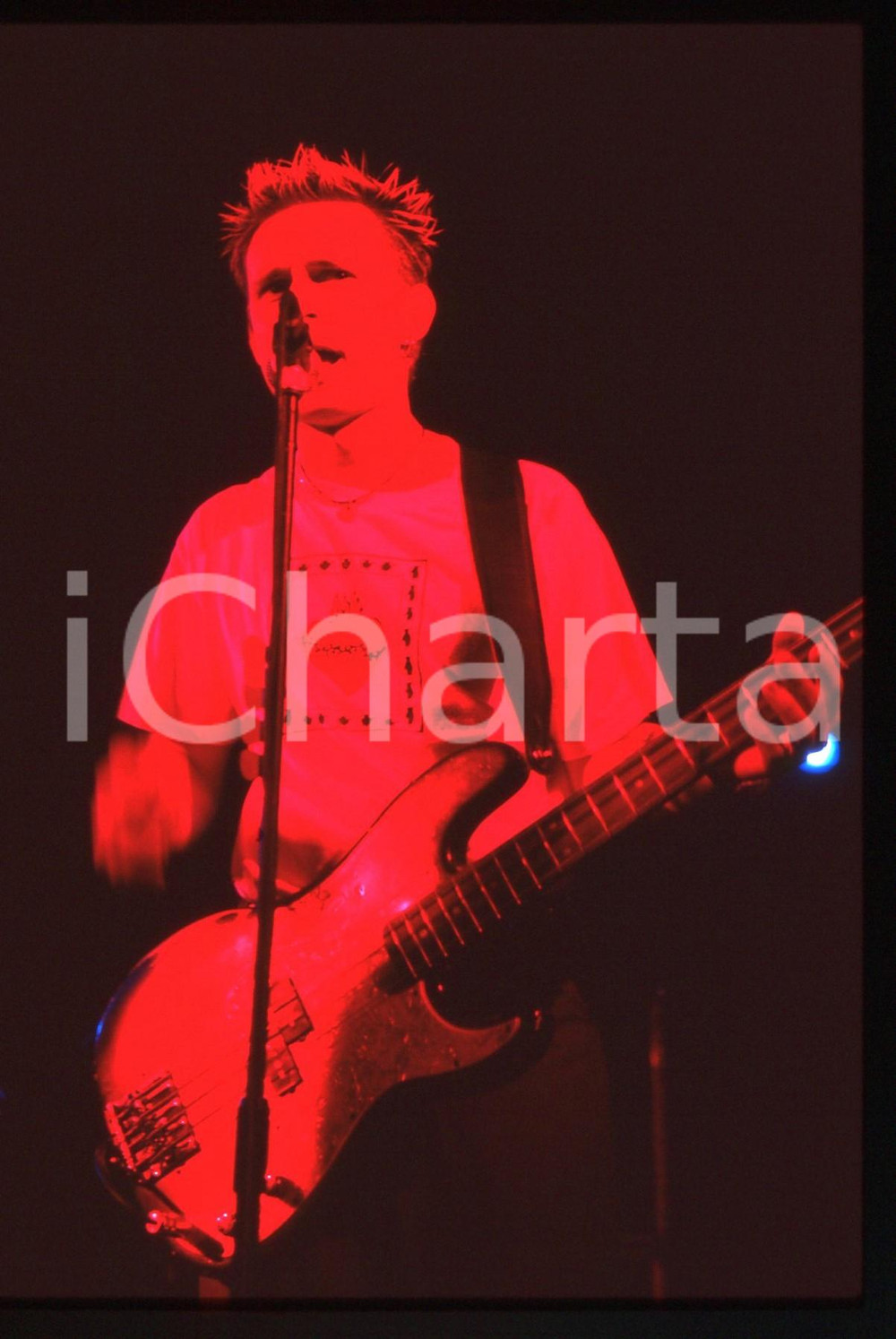 35mm vintage slide* 1997 MUSICA Mike DIRNT dei GREEN DAY "Nimrod Tour" (10)