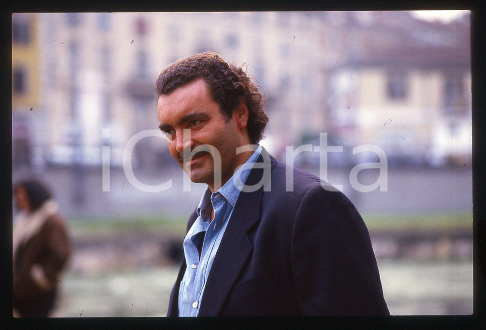 35mm vintage slide*1991 COMMISSARIO CORSO - NOTTE DI LUNA Diego ABATANTUONO 21