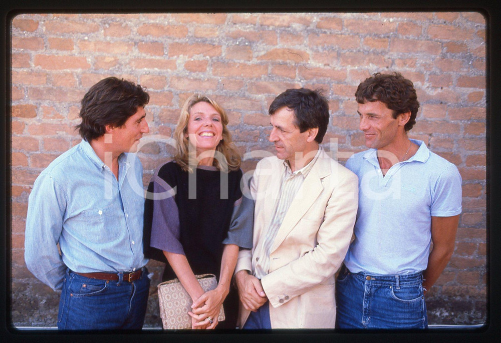 35mm vintage slide*1983 VENEZIA CINEMA Jill CLAYBURGH Gabriel BYRNE Costa-GAVRAS