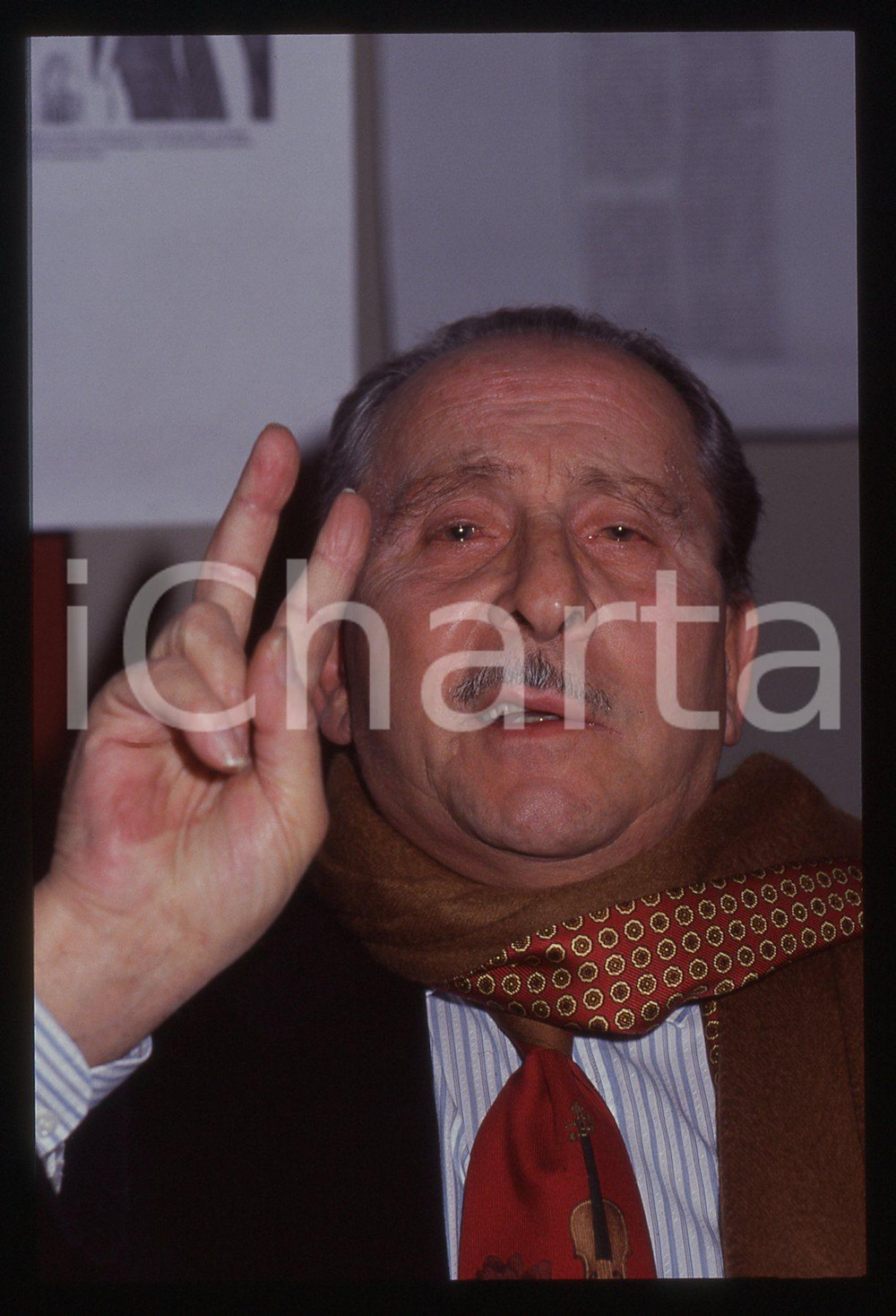 35mm vintage slide* 1992 MILANO - Domenico MODUGNO a CONCERTO ITALIANO (28)