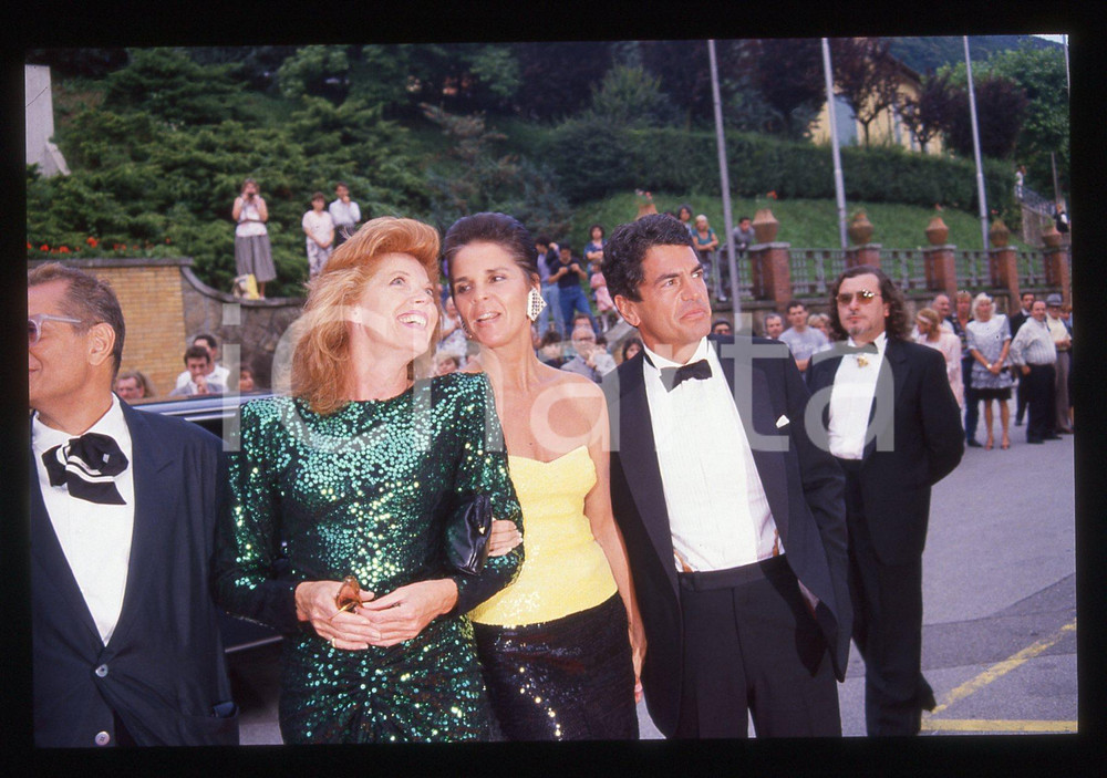 35mm vintage slide* 1988 CERNOBBIO Ali MacGRAW Samantha EGGAR Ritratto (6)