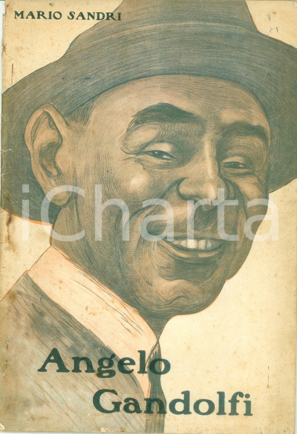 Libro, pubblicazione d epoca 1926 Mario SANDRI Angelo GANDOLFI con una lettera di Alfredo TESTONI Prima ed. 1