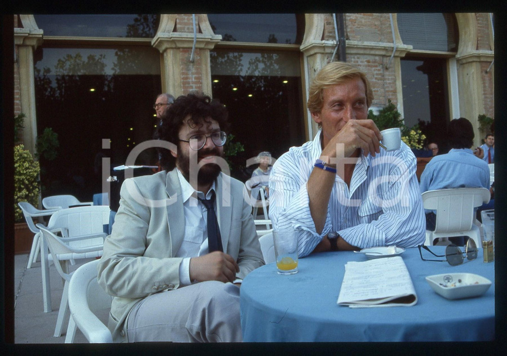 35mm vintage slide* 1987 MOSTRA CINEMA VENEZIA Stephen POLIAKOFF Charles DANCE 3