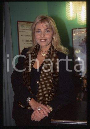 35mm vintage slide* 1988 ca ITALY Portrait of an actress Alessandra CARELLA (14)