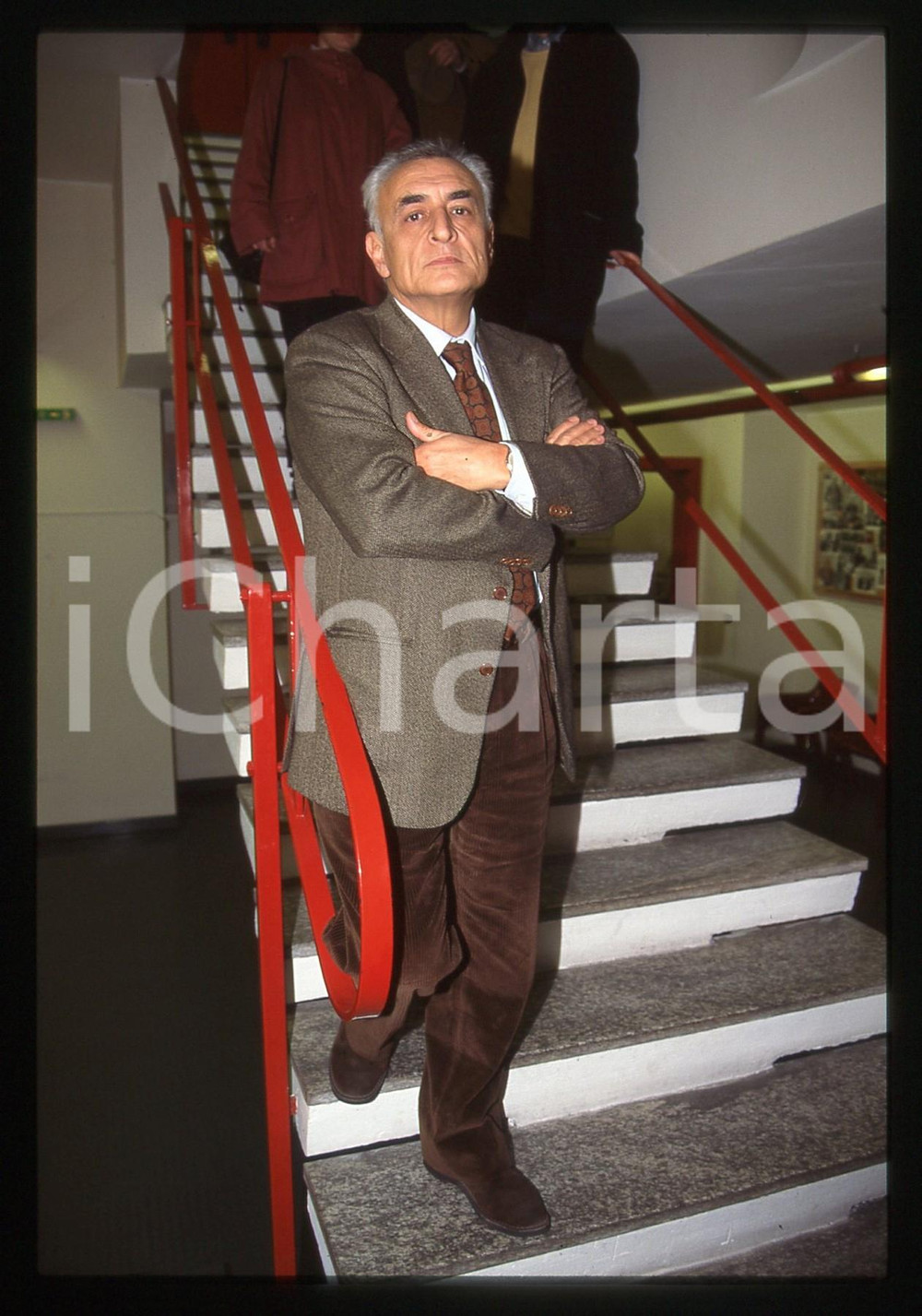 Fotografia d epoca originale 35mm vintage slide 1997 MILANO Giuseppe VACCA alla CASA DELLA CULTURA 3 1