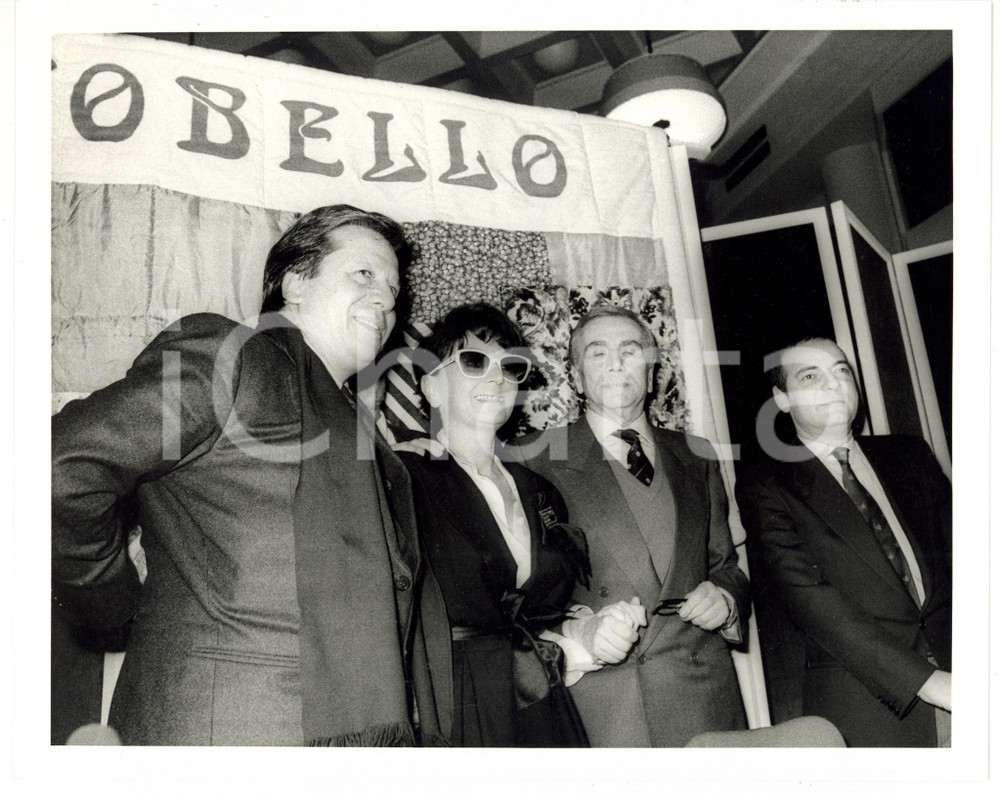1987 RAI - PORTOBELLO Pio DE BERTI - Enzo TORTORA - Gian Carlo NICOTRA *Foto