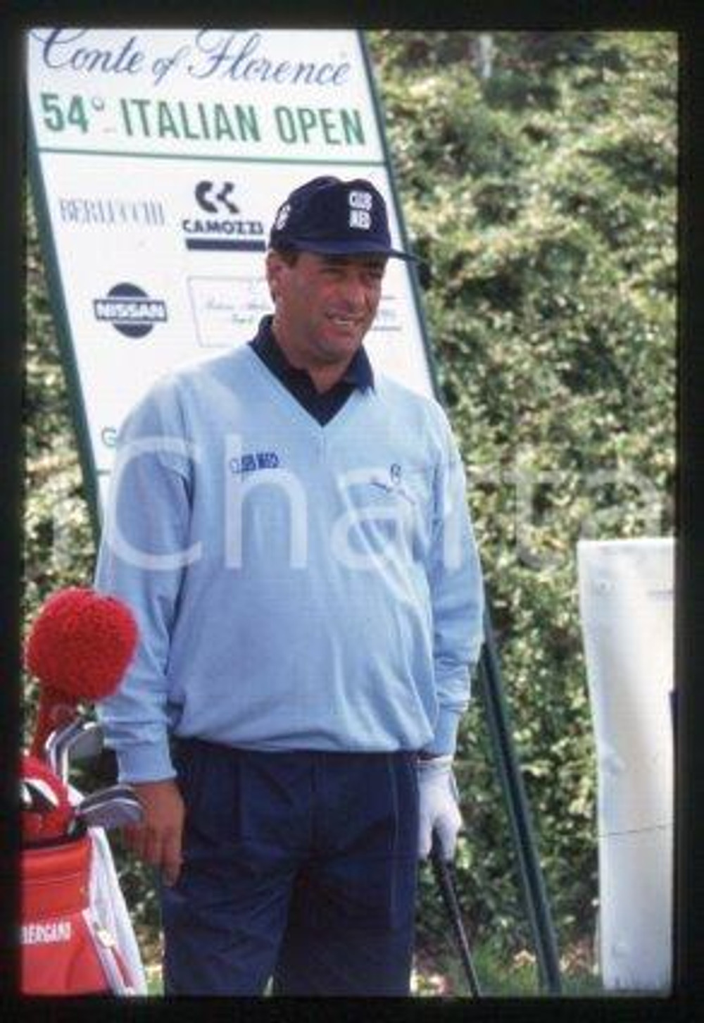 Costantino ROCCA CONTE OF FLORENCE Italian golfer 1997 ca *35mm vintage slide 15