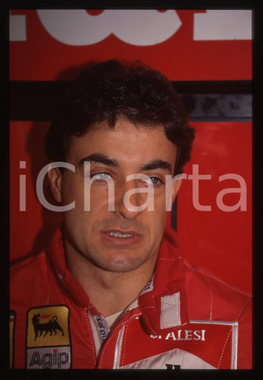 35mm vintage slide* 1995 GP SAN MARINO Jean ALESI scuderia FERRARI - Ritratto 6