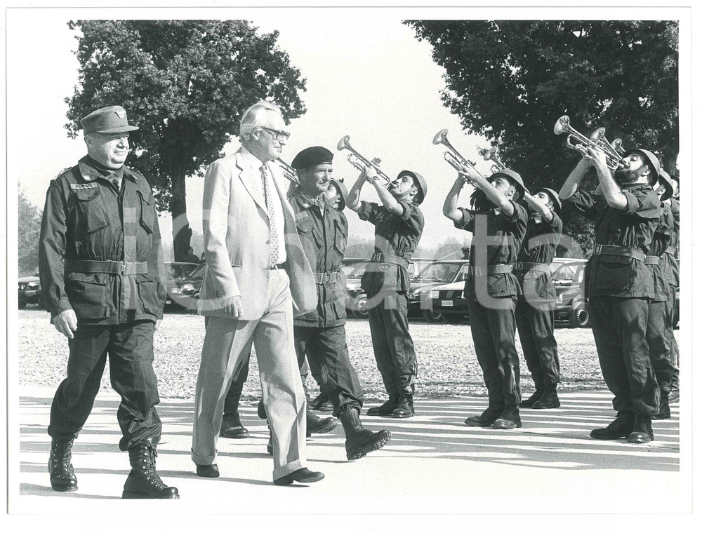 Fotografia d epoca originale 1985 ESERCITO Comando 3Â° Corpo d Armata  Giorgio DONATI Vittorio OLCESE Foto 2 1