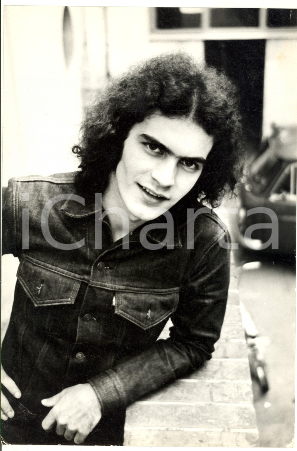 1970 ca COSTUME ITALIA Ritratto del cantante DONATELLO (4) - Foto 20x30 cm