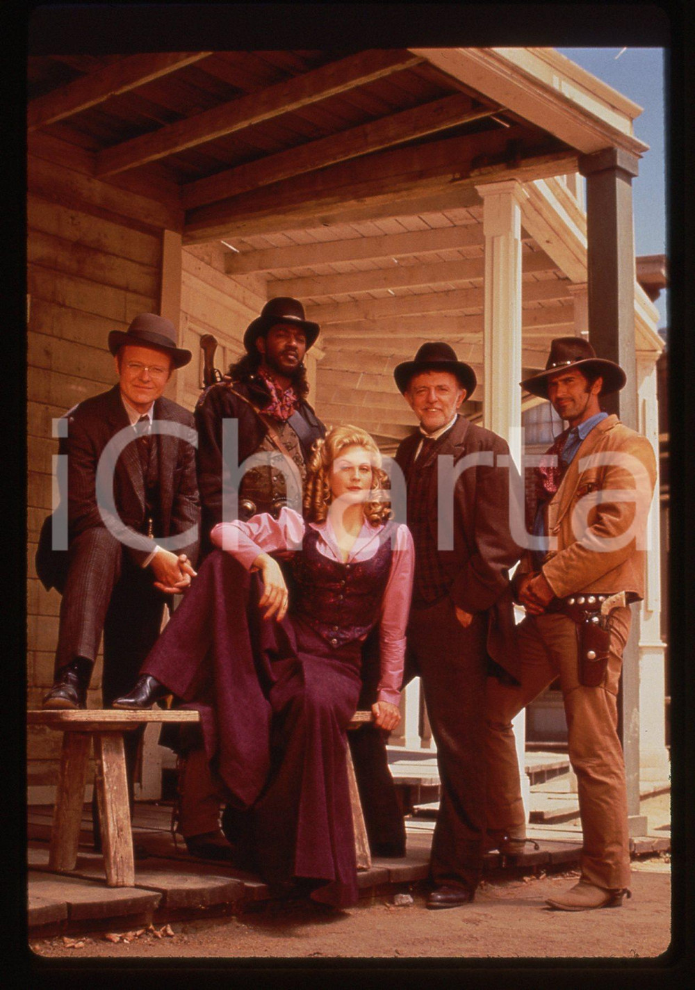 35mm vintage slide* 1993 THE ADVENTURES OF BRISCO COUNTY, JR. - Bruce CAMPBELL 6