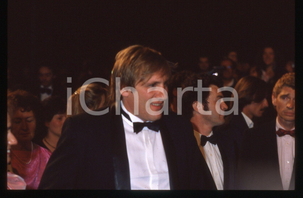 35mm vintage slide* 1983 CANNES Gérard DEPARDIEU Festival del cinema (1)