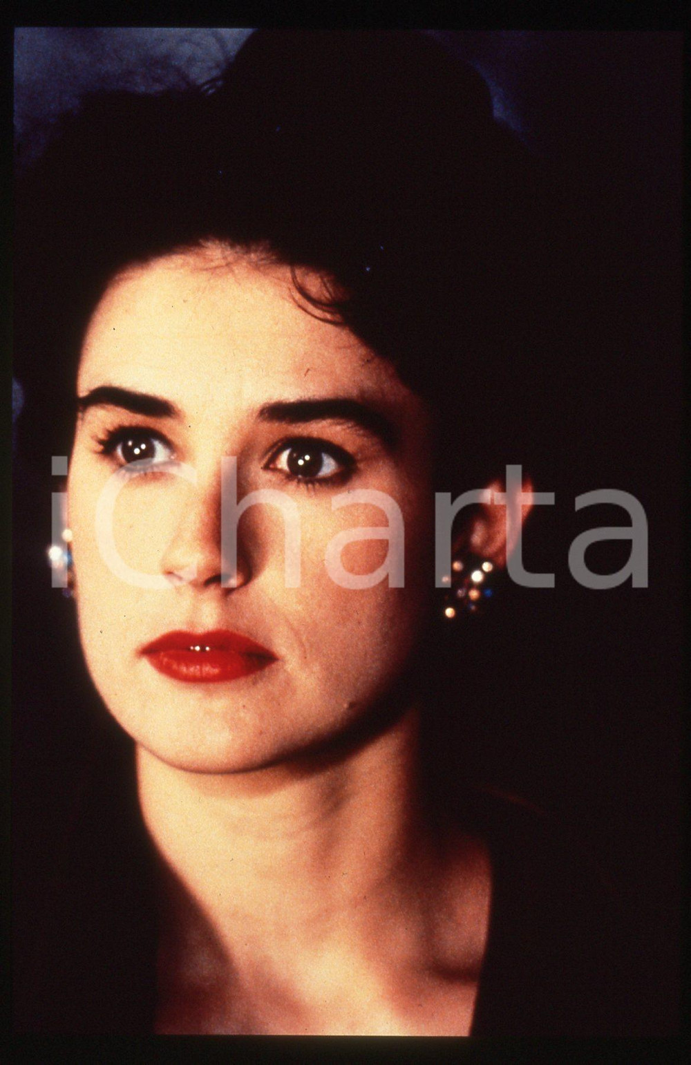 35mm vintage slide* 1995ca CINEMA Demi MOORE Ritratto dell'attrice (2)