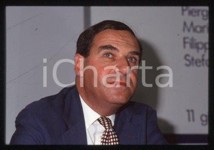 35mm vintage slide* 1995 ca MILAN European Commissioner Leon BRITTAN (24)