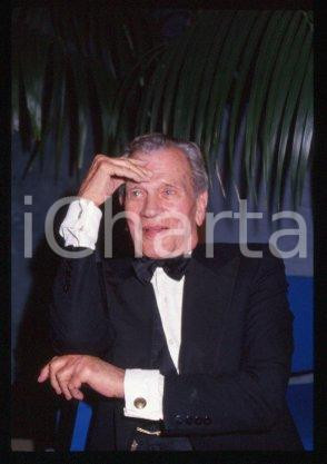 35mm vintage slide* 1981 ca CANNES "HEAVEN'S GATE" actor Joseph COTTEN (8)