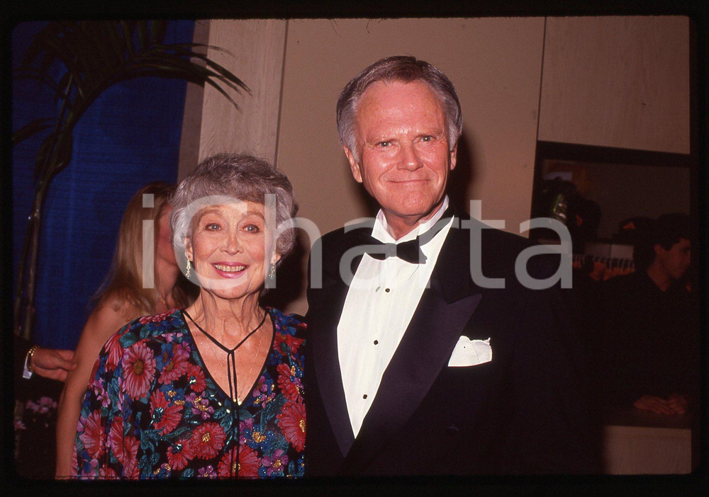 35mm vintage slide* 1990ca COSTUME Dick SARGENT a un evento - Ritratto attore