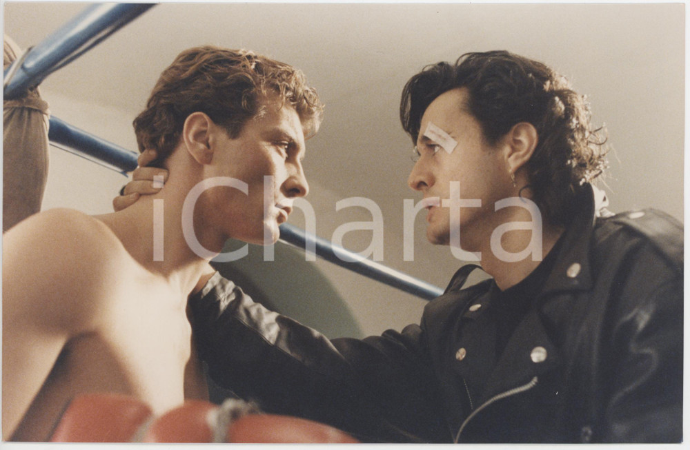 1991 CINEMA "Crack" Giulio BASE Giuseppe PIANVITI Scena del film - Foto 20x13 cm