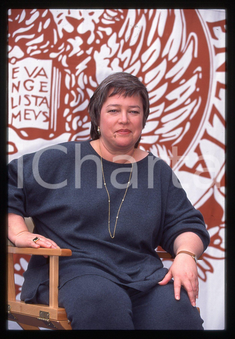 35mm vintage slide*1993 VENEZIA Kathy BATES alla Mostra del Cinema - Ritratto 1