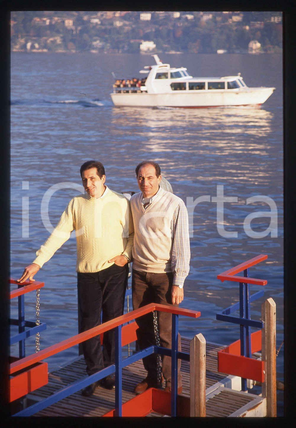 35mm vintage slide* 2000 ca ITALIA CANOTTAGGIO Carmine e Giuseppe ABBAGNALE (2)