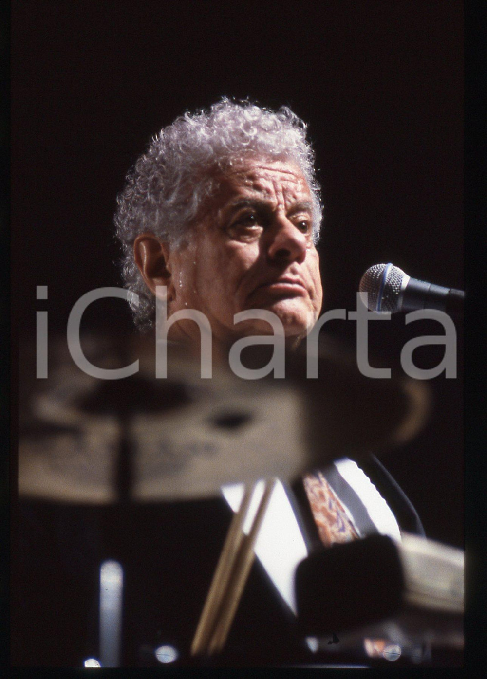 35mm vintage slide* 1994 FORUM DI ASSAGO Tito PUENTE Ritratto del musicista (56)