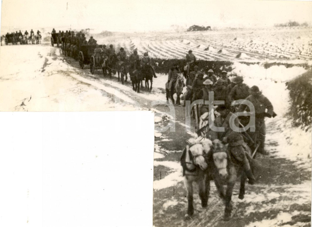 Fotografia d epoca originale 1938 SHANDONG CINA La ritirata dell esercito cinese 1