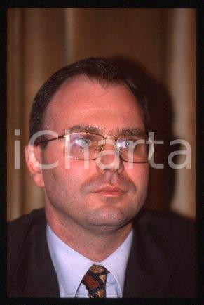 35mm vintage slide* 1990 ca ITALY Portrait of publisher G. BERTIPAGLIA (1)