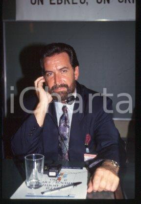 35mm vintage slide* 1992 ca ITALY Interreligious Affairs - Rabbi David ROSEN (7)