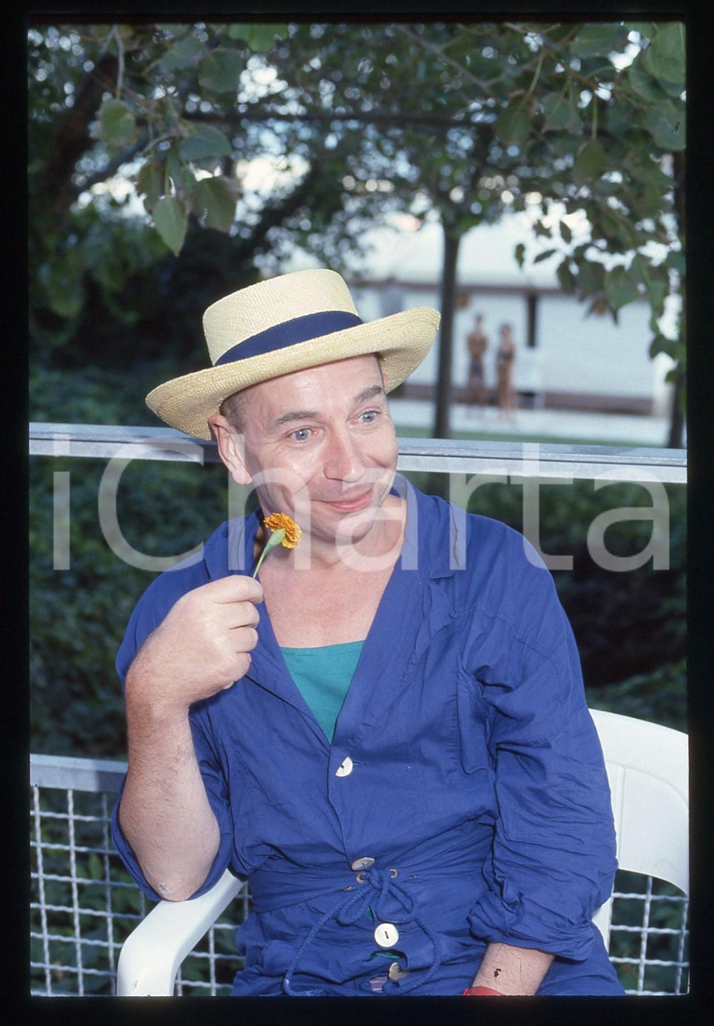 35mm vintage slide* 1987 VENEZIA Lindsay KEMP alla MOSTRA DEL CINEMA *Ritratto 4