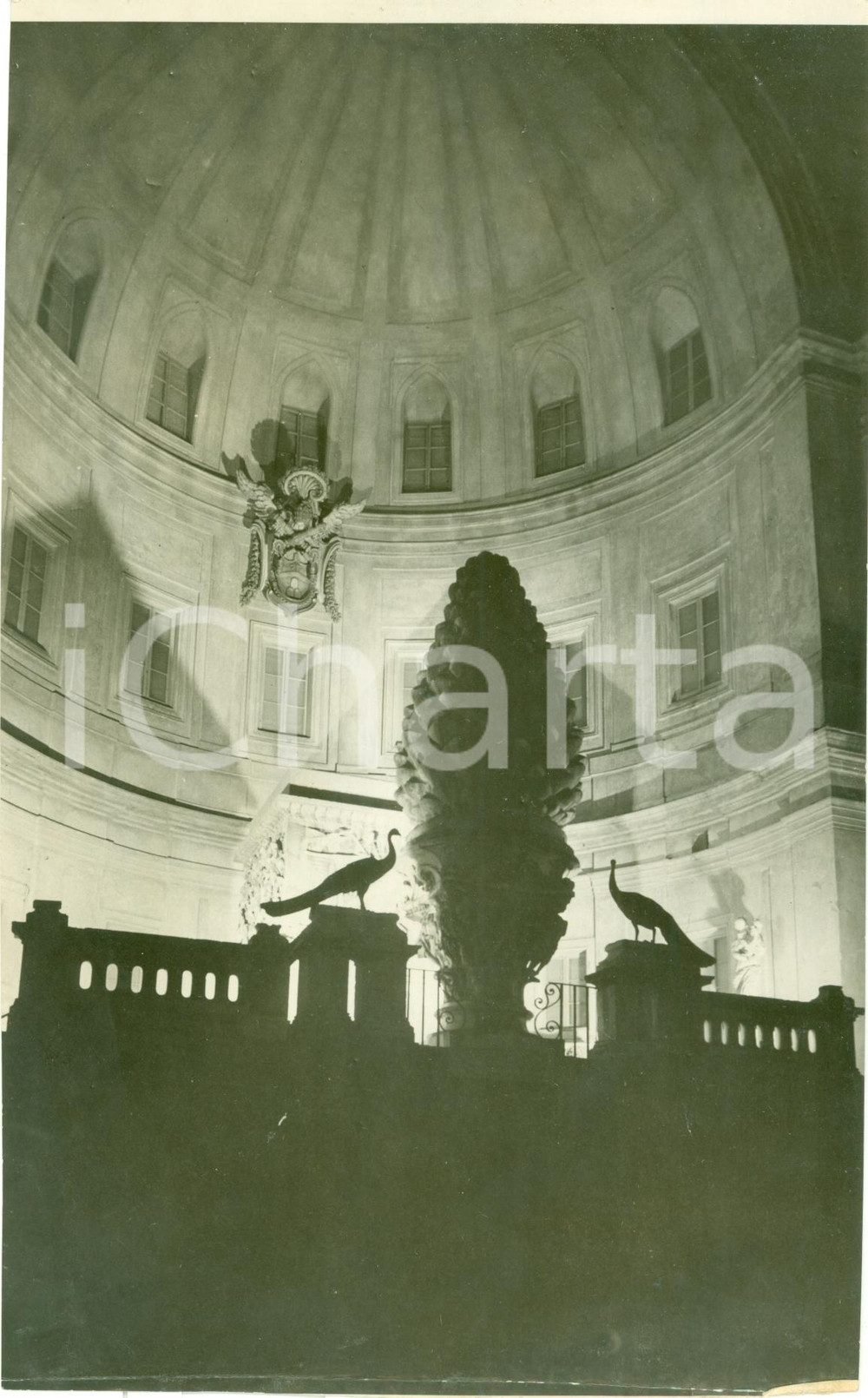 Fotografia d epoca originale 1936 ROMA Cupola del BRAMANTE Esposizione Stampa Cattolica Fotografia 1