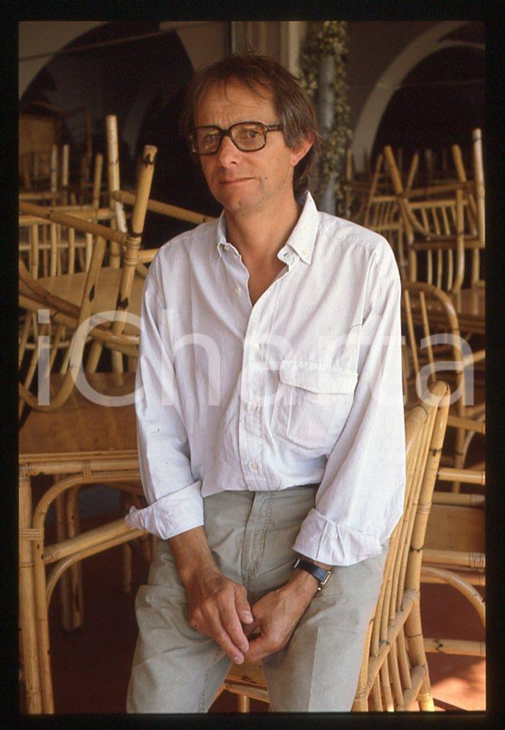 35mm vintage slide* 1990  VENEZIA  Ken LOACH 2